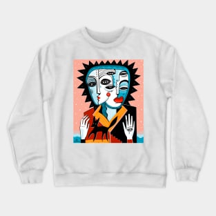 Abstract art Crewneck Sweatshirt